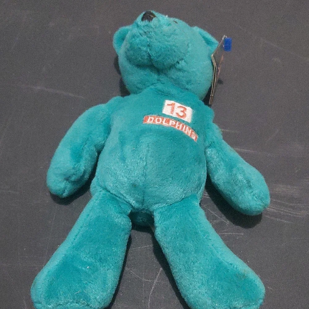 Teal Plush Bear Toy